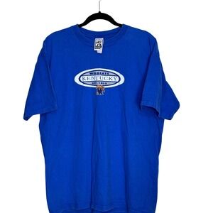 Savvy Kentucky Wildcats Mens Large Blue Vintage Graphic T-Shirt Single‎ Stitch